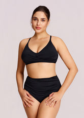 Ruched Tummy Control Bikini Set