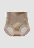 High-Waisted Cross Front Shaping Panties (6-Pack)