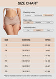 High-Waisted Cross Front Shaping Panties (6-Pack)