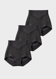 V-Shaped Tummy-Control Sculpting Briefs Multipack