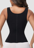 Double-Layer Tummy Control Waist Shaper Girdle With Bra