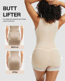 PowerMesh Double-Layer Tummy Control Bodysuit Shapewear