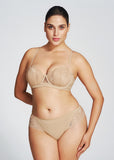 Breathable Memory Steel Underwire Demi Lace Bra