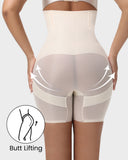 CrossSculpt High Waist Tummy Control Shaping Shorts