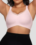 Smoothing Full Coverage Mesh Wireless Bra