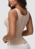 Double-Layer Tummy Control Waist Shaper Girdle With Bra