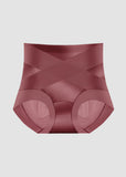 High-Waisted Cross Front Shaping Panties (6-Pack)