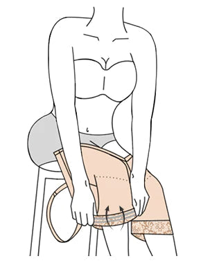 Tummy Compression Bodysuit Shaper With Butt Lifter