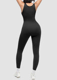 Deep V Tummy Control Sculpting Jumpsuit