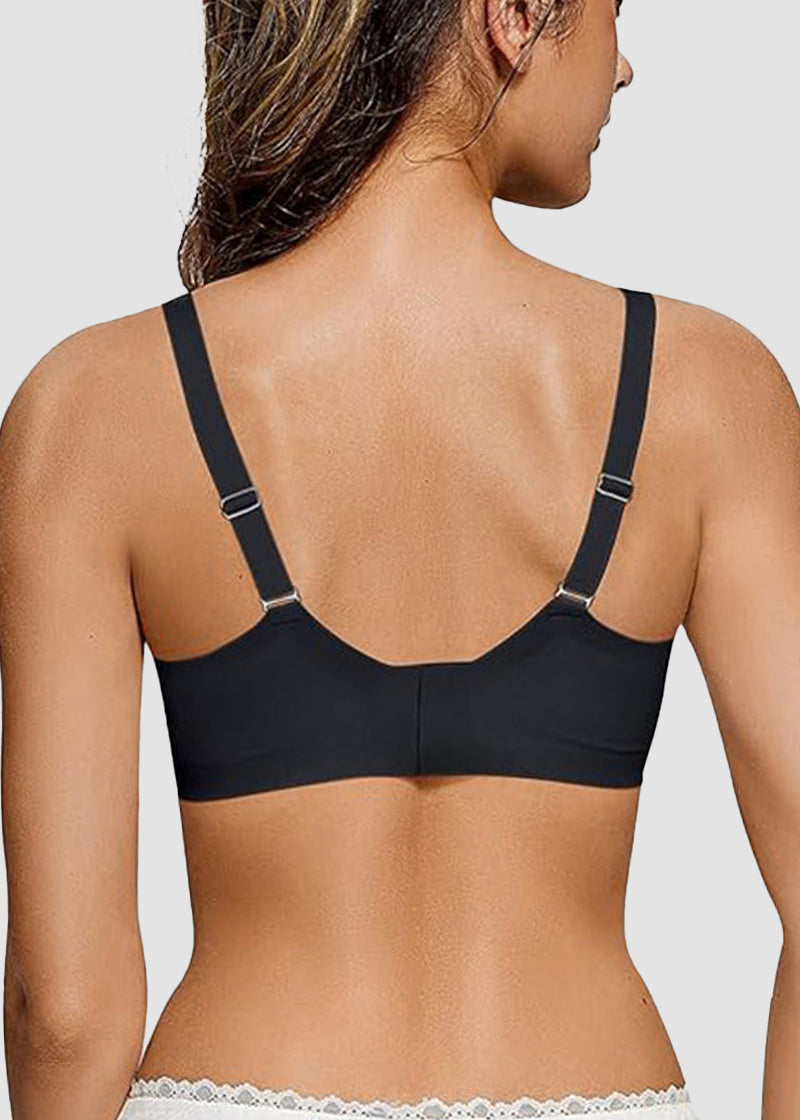 Seamless Soft Comfort Wireless Mesh Bra