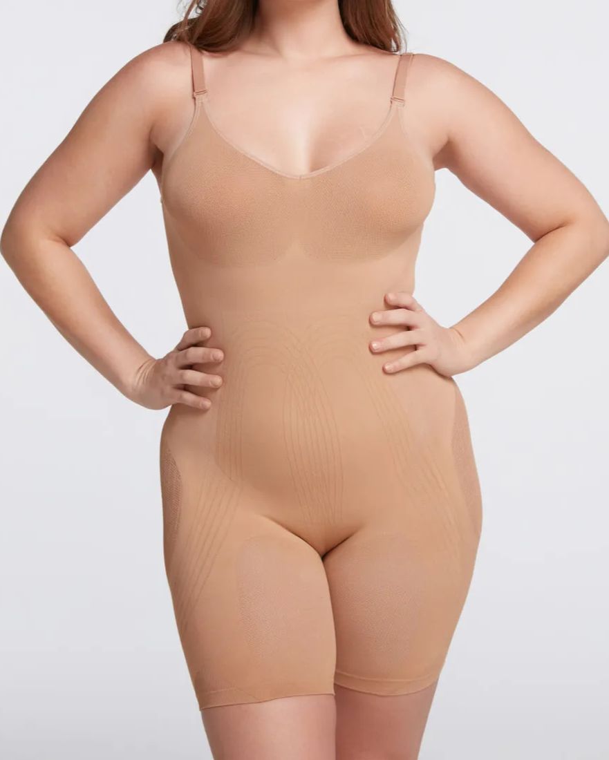 Low Back Comfort Mid-thigh Full Bodysuit