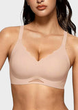 Seamless Soft Comfort Wireless Mesh Bra