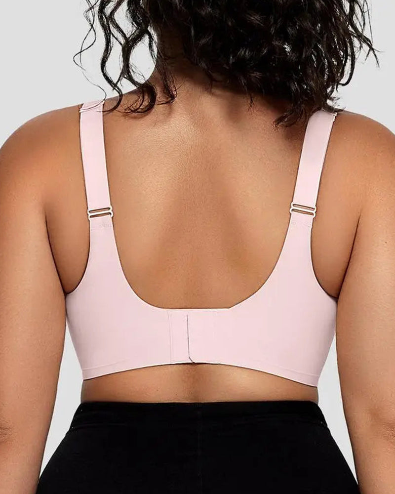 Smoothing Full Coverage Mesh Wireless Bra