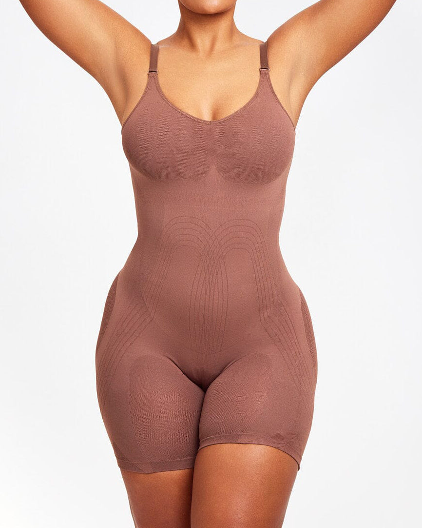 Low Back Comfort Mid-thigh Full Bodysuit