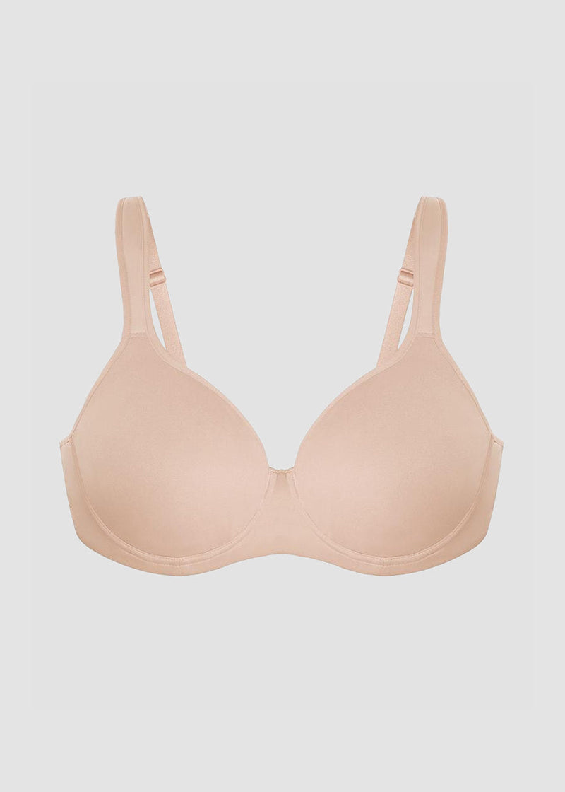 Soft Plus Size Full Coverage Unlined Minimizer Bra