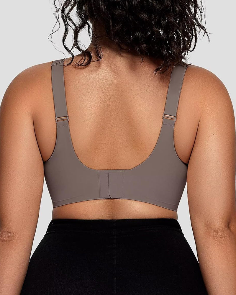 Smoothing Full Coverage Mesh Wireless Bra