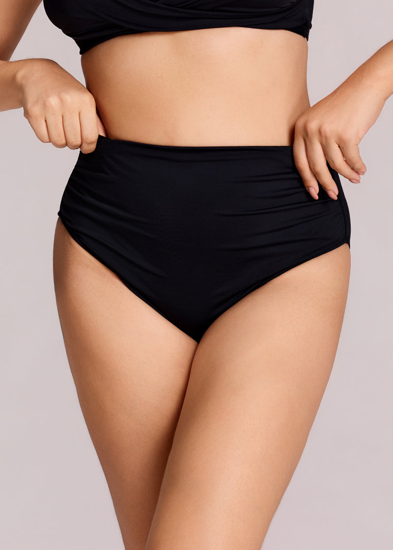 Ruched Tummy Control Bikini Set