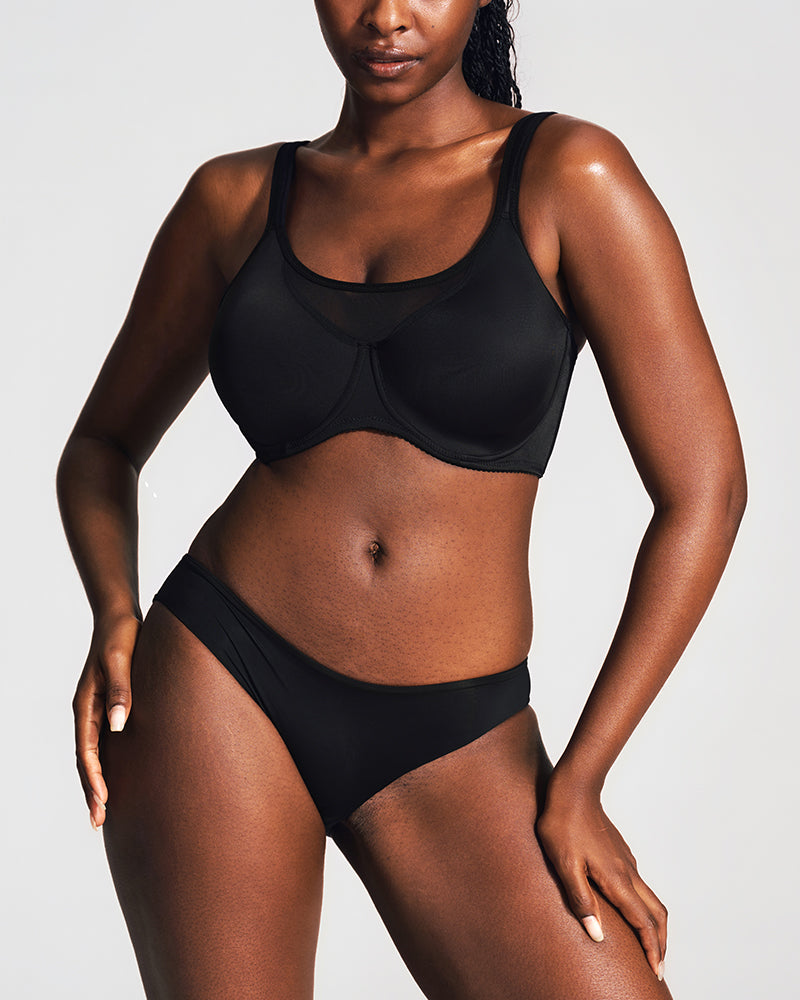 BOGO🔥Mesh Cooling Full Coverage Minimizer Bra
