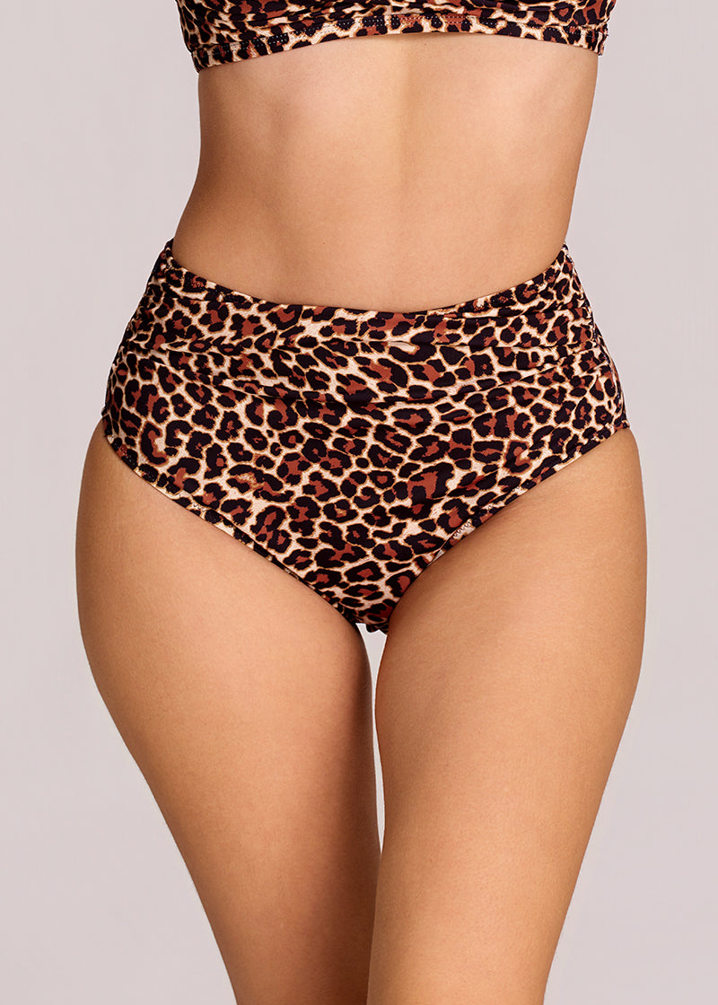 Ruched Tummy Control Bikini Set