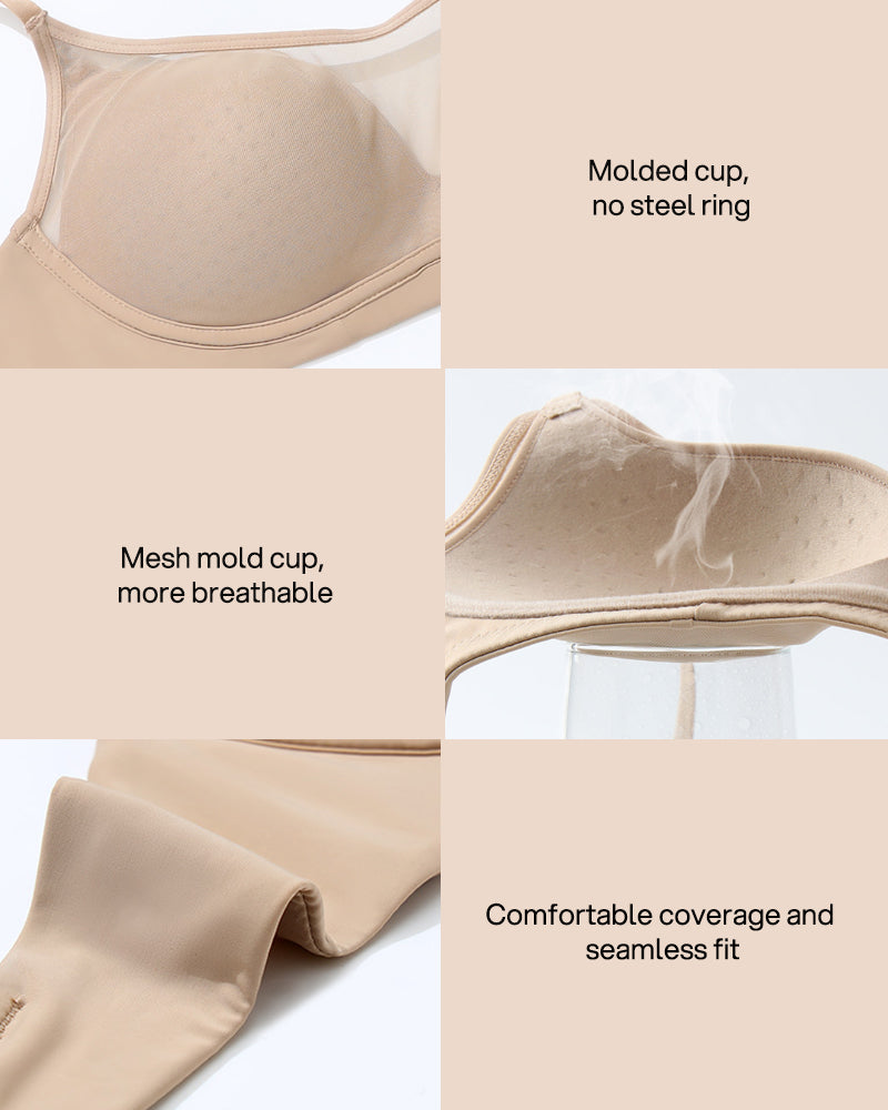 Comfort Full-Coverage Wireless Bra