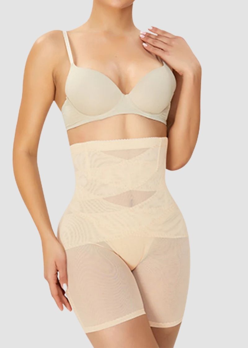 Mesh High Waist Shapewear Shorts