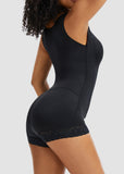 PowerMesh Double-Layer Tummy Control Bodysuit Shapewear