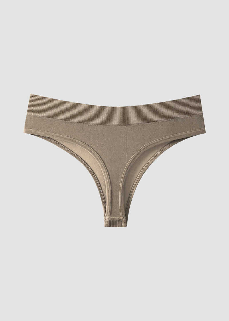 Comfort Seamless Sport Thong Panties (9 Pack)