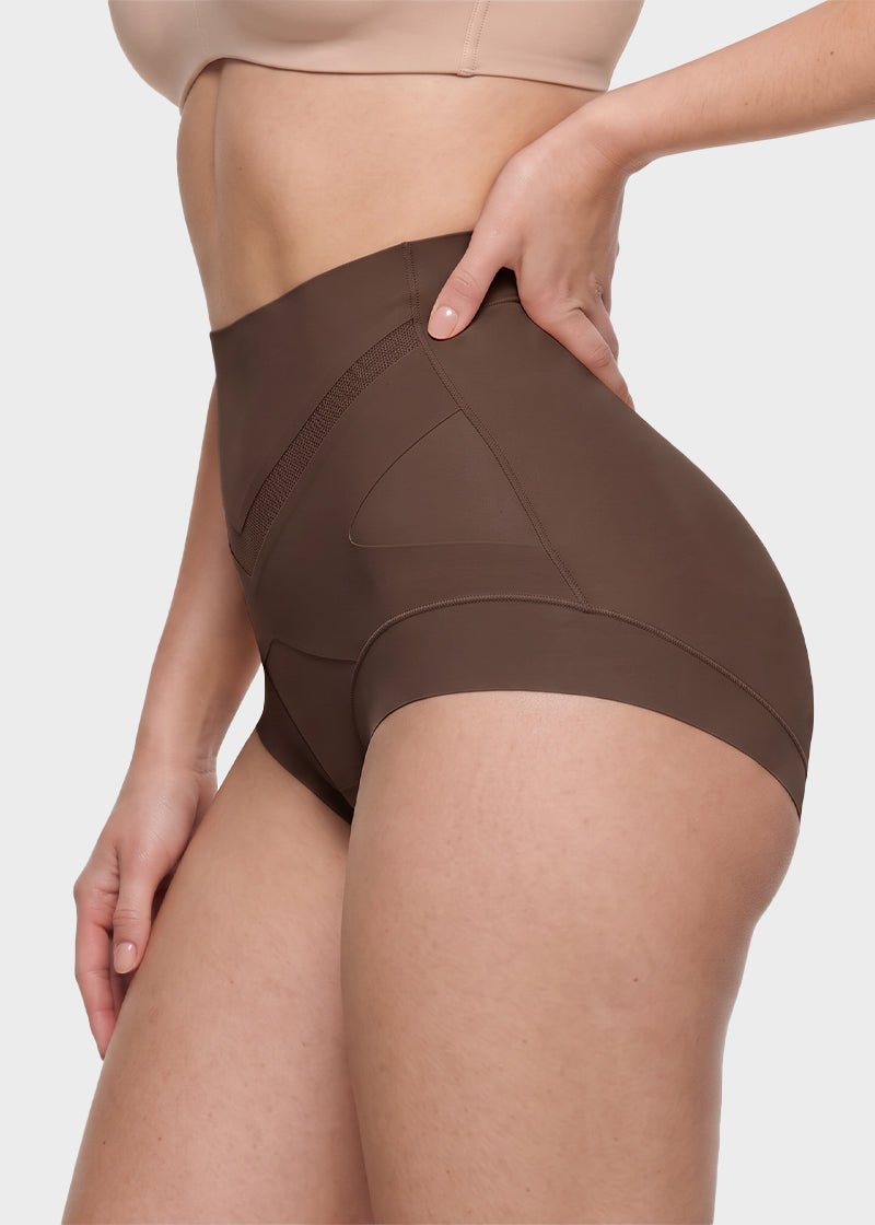 V-Shaped Tummy-Control Sculpting Briefs Multipack
