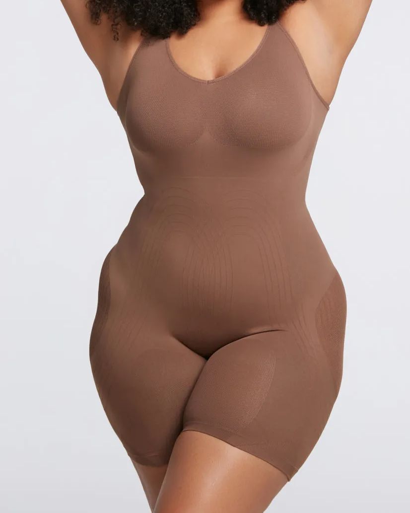 Low Back Comfort Mid-thigh Full Bodysuit