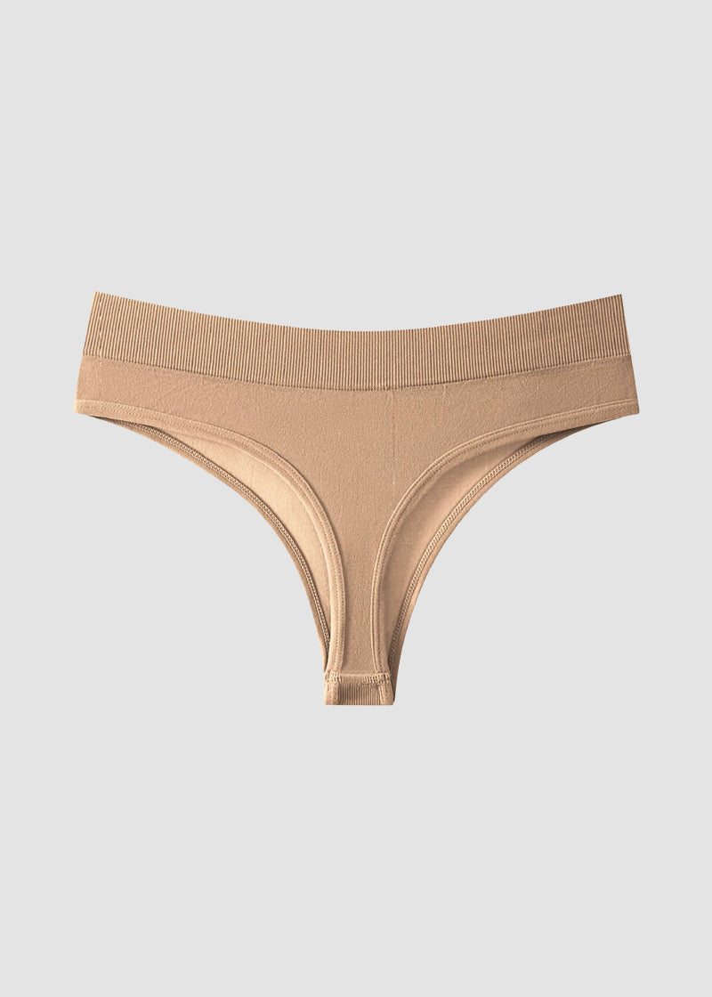 Comfort Seamless Sport Thong Panties (9 Pack)