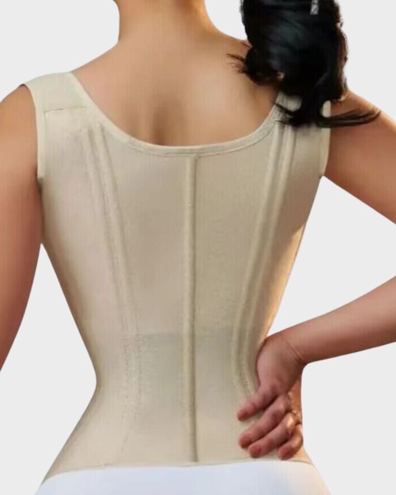 LilyLove® Double Waistband Corset Vest