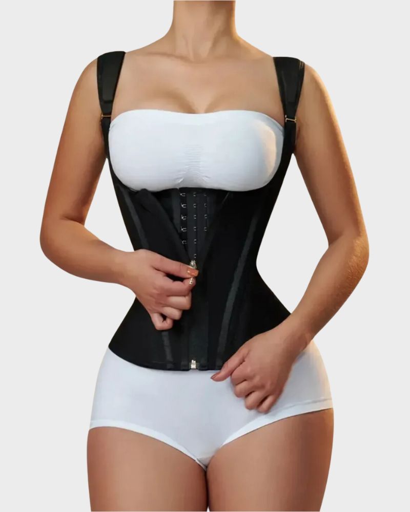 LilyLove® Double Waistband Corset Vest