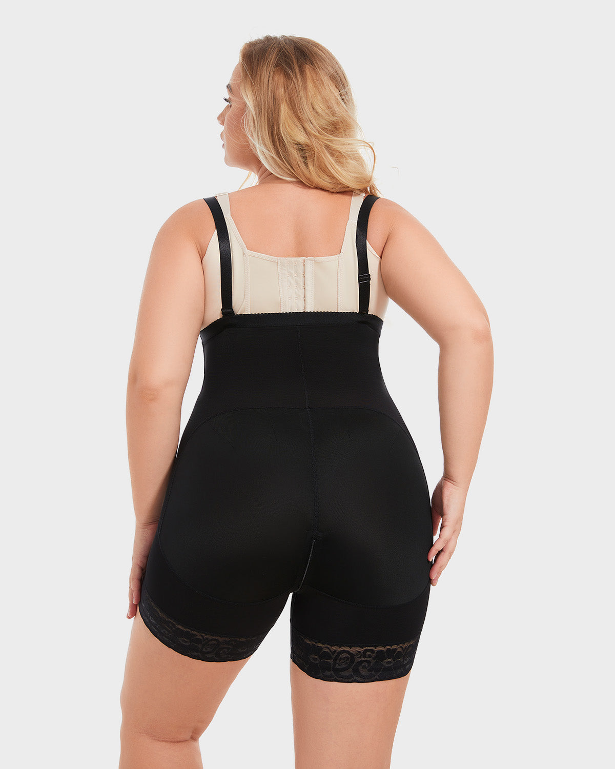 Tummy Compression Bodysuit Shaper With Butt Lifter